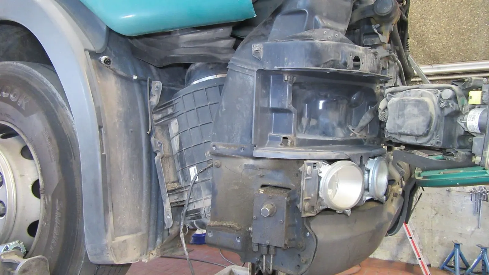 LKW-Schadengutachten nach einem Unfall