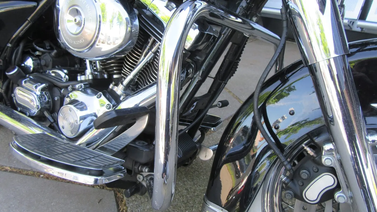 Motorrad-Schadengutachten nach einem Unfall